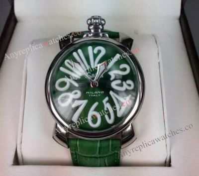 High quality Copy GaGa Milano Italy Watch Green